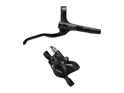 Shimano MT200 brake lever/post mount calliper - front right