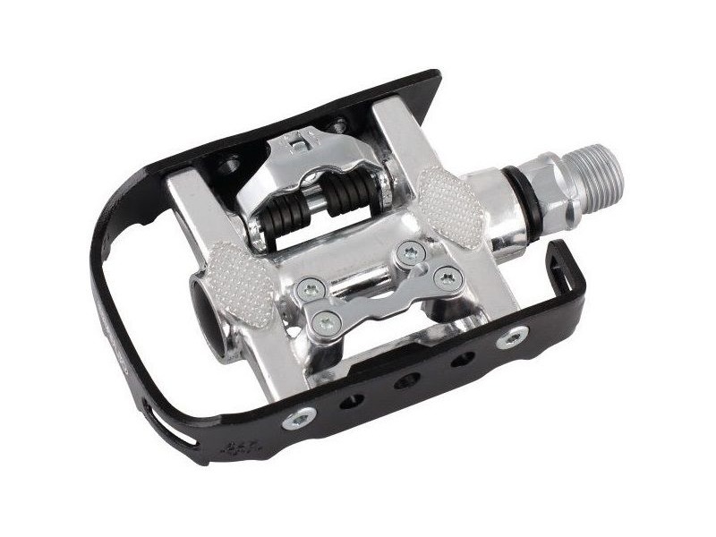 ETC Everything To Cycling CO-02 Trekking Clipless Pedals Black 9/16" click to zoom image