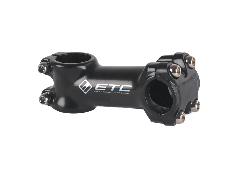 ETC Everything To Cycling MTB Stem 90mm x 25.4mm x 1 1/8" 7deg. click to zoom image