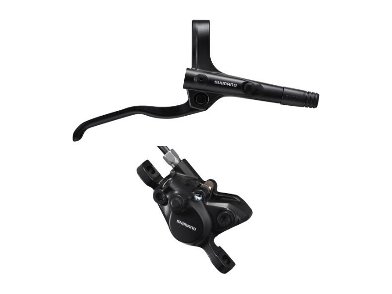 Shimano MT200 brake lever/post mount calliper - front right click to zoom image