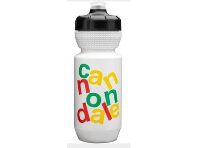 Cannondale Gripper Bottle 600ml 600ml Stacked White  click to zoom image