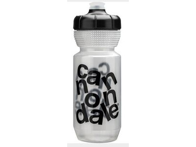 Cannondale Gripper Bottle 600ml 600ml Stacked Clear  click to zoom image