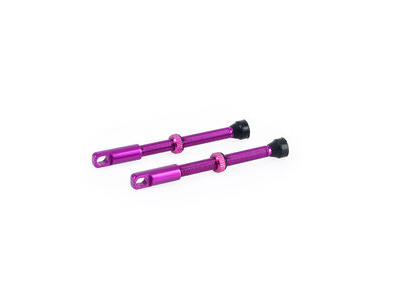 Oxford Tubeless Alloy Valve 48mm  Purple  click to zoom image