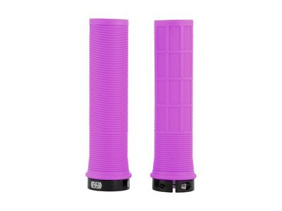 Oxford Driver Lock-on MTB Grips  Purple  click to zoom image