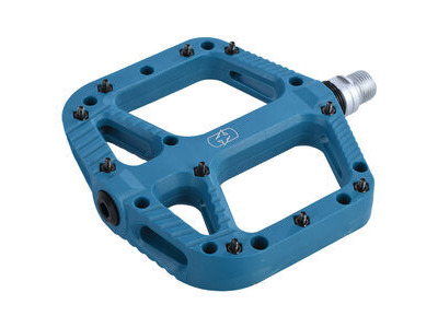 Oxford Loam 20 Nylon Flat Pedals  Teal  click to zoom image