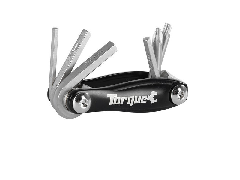 Oxford Torque Compact 6 Aluminium Folding Tool click to zoom image