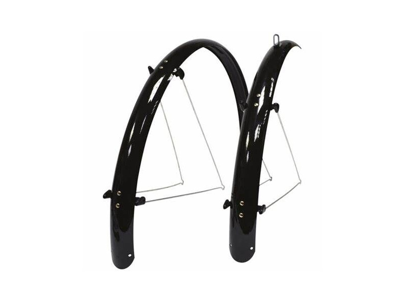 Oxford Hybrid Mudguard Set Black click to zoom image