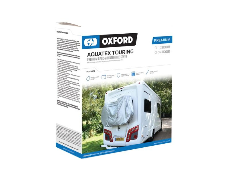 Oxford Aquatex Touring Premium Bike Cover 1-2 bikes click to zoom image