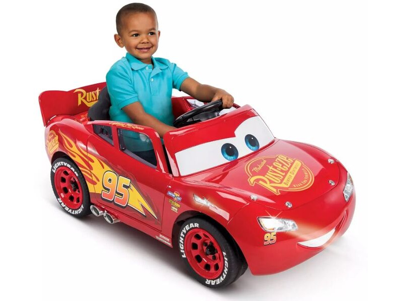 Huffy Lightning McQueen 6V Car click to zoom image